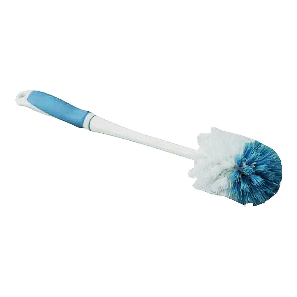 Simple Spaces YB88063L Toilet Bowl Brush, 1 In L Trim, PP/PVC Bristle, Blue/White Bristle, 3 In W Brush, 15 In OAL(Simple Spaces Yb88063l Toilet Bowl Brush Polypropylene Bristle 15 1 8 In Oal Blue White Handle) 3 Simple Spaces YB88063L Toilet Bowl Brush, 1 In L Trim, PP/PVC Bristle, Blue/White Bristle, 3 In W Brush, 15 In OAL(Simple Spaces Yb88063l Toilet Bowl Brush Polypropylene Bristle 15 1 8 In Oal Blue White Handle)
