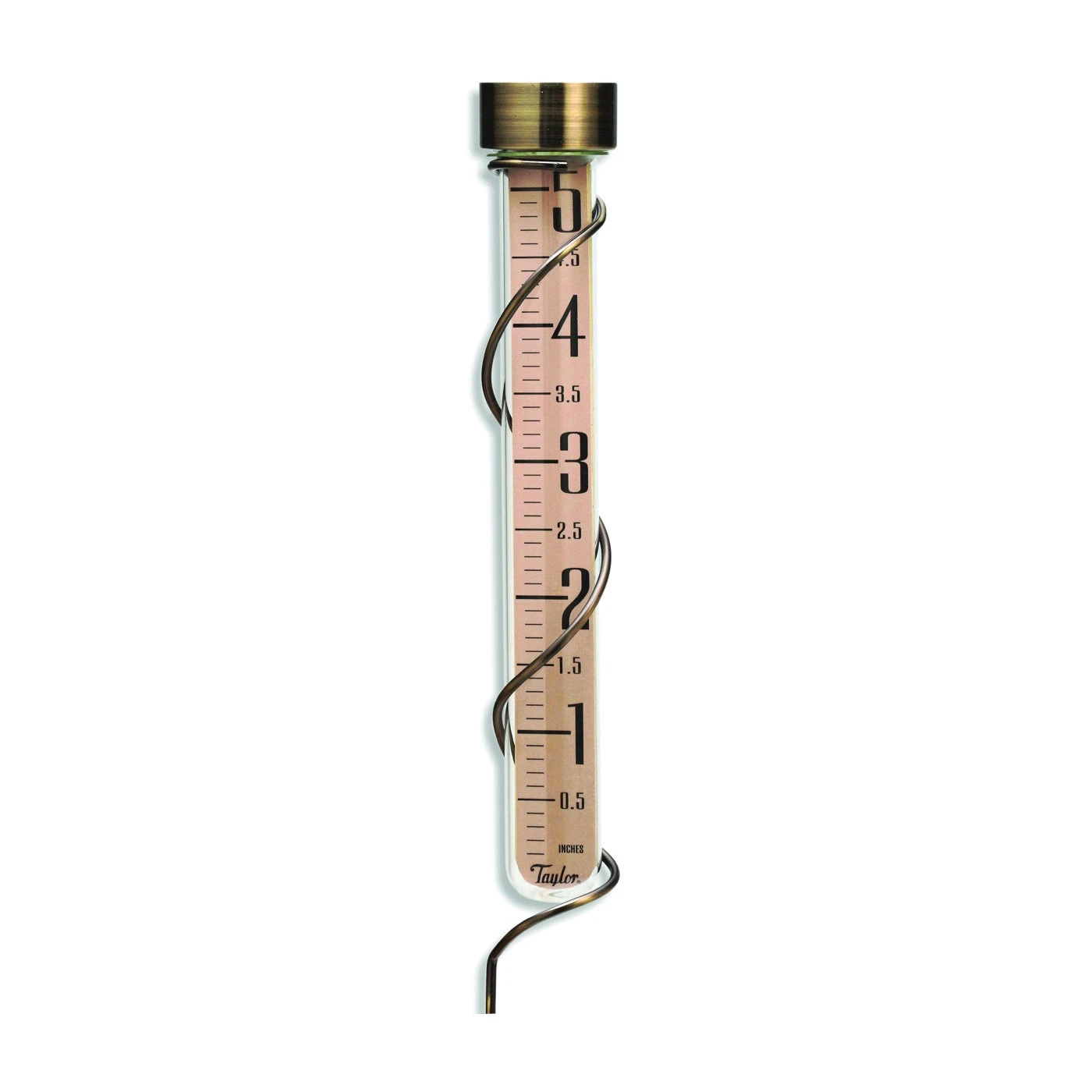 Taylor 484BZN Rain Gauge, 5 In, Bronze(Taylor 484bzn Rain Gauge 5 In Bronze) 3 Taylor 484BZN Rain Gauge, 5 In, Bronze(Taylor 484bzn Rain Gauge 5 In Bronze)