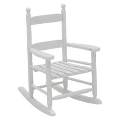 Jack Post KN-10-W Child Rocking Chair, 14-3/4 In OAW, 18-3/4 In OAD, 22-1/2 In OAH, Hardwood, White(Jack Post Kn 10 W Child Rocking Chair 14 3 4 In Oaw 18 3 4 In Oad 22 1 2 In Oah Hardwood White)