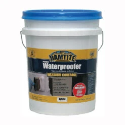 DAMTITE 01451 Powder Waterproofer, White, Powder, 45 Lb Pail(Damtite 01451 Powder Waterproofer White Powder 45 Lb Package Pail)