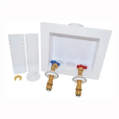 Oatey Quadtro 38300 Washing Machine Outlet Box, Polystyrene, White(Oatey Quadtro 38300 Washing Machine Outlet Box Polystyrene White)