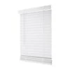 Simple Spaces FWMB-0 Blind, 42 In L, 23 In W, Faux Wood, White(Simple Spaces Fwmb 0 Cordless Mini Blind 42 In L 23 In W Faux Wood White) -ShopKoopman Store 8065310