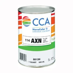 CCA NovoColor II Series 076.008813N.005 Universal Colorant, Yellow, Liquid, 1 Qt(Cca Novocolor Ii 8813n Universal Colorant Yellow Liquid 1 Qt Package)