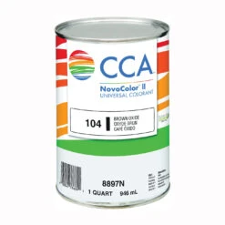 CCA NovoColor II Series 076.008897N.005 Universal Colorant, Brown, Liquid, 1 Qt(Cca Novocolor Ii 8897n Universal Colorant Brown Liquid 1 Qt Package)
