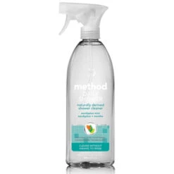 Method 1390 Shower Cleaner, 28 Oz, Liquid, Pleasant, Colorless/Translucent(Method 1390 Shower Cleaner 28 Oz Package Liquid Pleasant Colorless Translucent)