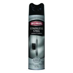 Weiman 2 Cleaner And Polish, 12 Oz Aerosol Can, Emulsion, Floral, White(Weiman 2 Cleaner And Polish 12 Oz Package Aerosol Can Emulsion Floral White)