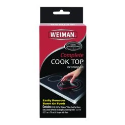 Weiman 98 Cooktop Care Kit, 2 Oz, Liquid, Apple, Light Tan(Weiman 98 Cook Top Kit 2 Oz Package Bottle Liquid Apple Light Tan)