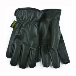 Heatkeep 93HK-XL Driver Gloves, Men's, XL, 10-1/4 In L, Keystone Thumb, Easy-On Cuff, Goatskin Leather, Black(Heatkeep 93hk Xl Driver Gloves Mens Xl 10 1 4 In L Keystone Thumb Easy On Cuff Goatskin Leather Black)