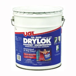 UGL 20715 Masonry Waterproofer, White, Liquid, 5 Gal Pail(Ugl Drylok 20715 Masonry Waterproofer White Liquid 5 Gal Package Pail)