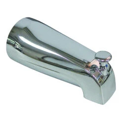 ProSource PMB-046 Bathtub Spout, 5-3/8 In L, 1/2 In Connection, IPS, Zinc, Chrome Plated(Prosource Pmb 046 Bathtub Spout 5 3 8 In L 1 2 In Connection Ips Zinc Chrome)