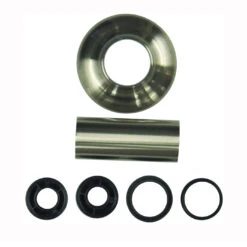 Danco 10308 Flange Set, 1-1/16 To 9/16 In Adapter, 1-1/2 In Flange ID, 3 In Flange, 1-1/2 In Tube OD, Brass/Plastic/Zinc(Danco 10308 Flange Set 1 1 16 To 9 16 In Adapter 1 1 2 In Flange Id 3 In Flange 1 1 2 In Tube Od Brushed Nickel)