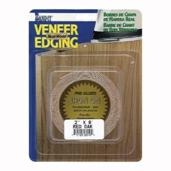 Cloverdale 28010 Edge Banding, 8 Ft L Actual, 2 In W Actual, Red Oak(Cloverdale 28010 Edge Band 8 Ft L Nominal)