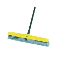 Rubbermaid FG9B0200GRAY Floor Sweep, 24 In Sweep Face, 3 In L Trim, Polypropylene Bristle, Threaded(Rubbermaid Fg9b0200gray Floor Sweep 24 In Sweep Face 3 In L Trim Polypropylene Bristle Threaded)
