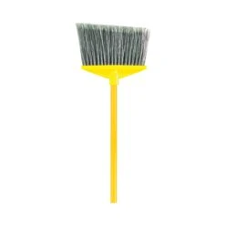 Rubbermaid FG637500GRAY Angle Broom, 10-1/2 In Sweep Face, 6-3/4 In L Trim, Polypropylene Bristle, Gray Bristle(Rubbermaid Fg637500gray Angle Broom 10 1 2 In Sweep Face 6 3 4 In L Trim Polypropylene Bristle Gray Bristle)