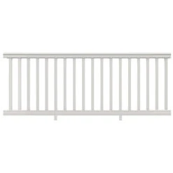 Xpanse Premier 73012442 Level Rail Kit, 6 Ft L Actual, White(Xpanse Premier 73012442 Level Rail Kit With Baluster)