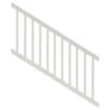 Xpanse Premier 73012466 Stair Rail Kit With Baluster, 6 Ft L Actual, Square Profile, Polymer, White(Xpanse Premier 73012466 Stair Rail Kit With Baluster) -ShopKoopman Store 9020447