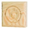 Waddell RTB35 Trim Block, 3-3/4 In H, 3-3/4 In W, Rosette Pattern, Pine Wood(Waddell Rtb35 Trim Block 3 3 4 In H 3 3 4 In W Rosette Pattern Pine Wood) -ShopKoopman Store 9408303 a1308a56 855e 4d53 be0c 0f054c144ef3