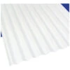 Sun N Rain 103694 Corrugated Roofing Panel, 12 Ft L, 26 In W, PVC, White(Sun N Rain 103694 Corrugated Roofing Panel 12 Ft L 26 In W Pvc White) -ShopKoopman Store 9473935