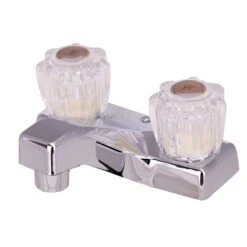 Boston Harbor PF4201A Lavatory Faucet, 1.5 Gpm, 2-Faucet Handle, Chrome Plated, Round Handle(Boston Harbor Pf4201a Lavatory Faucet 1 5 Gpm 2 Faucet Handle Chrome Round Handle)