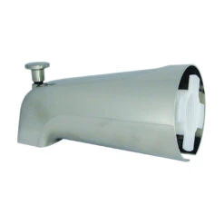 Danco 89249 Tub Spout With Diverter, Metal, Brushed Nickel(Danco 89249 Tub Spout With Diverter Metal Brushed Nickel)
