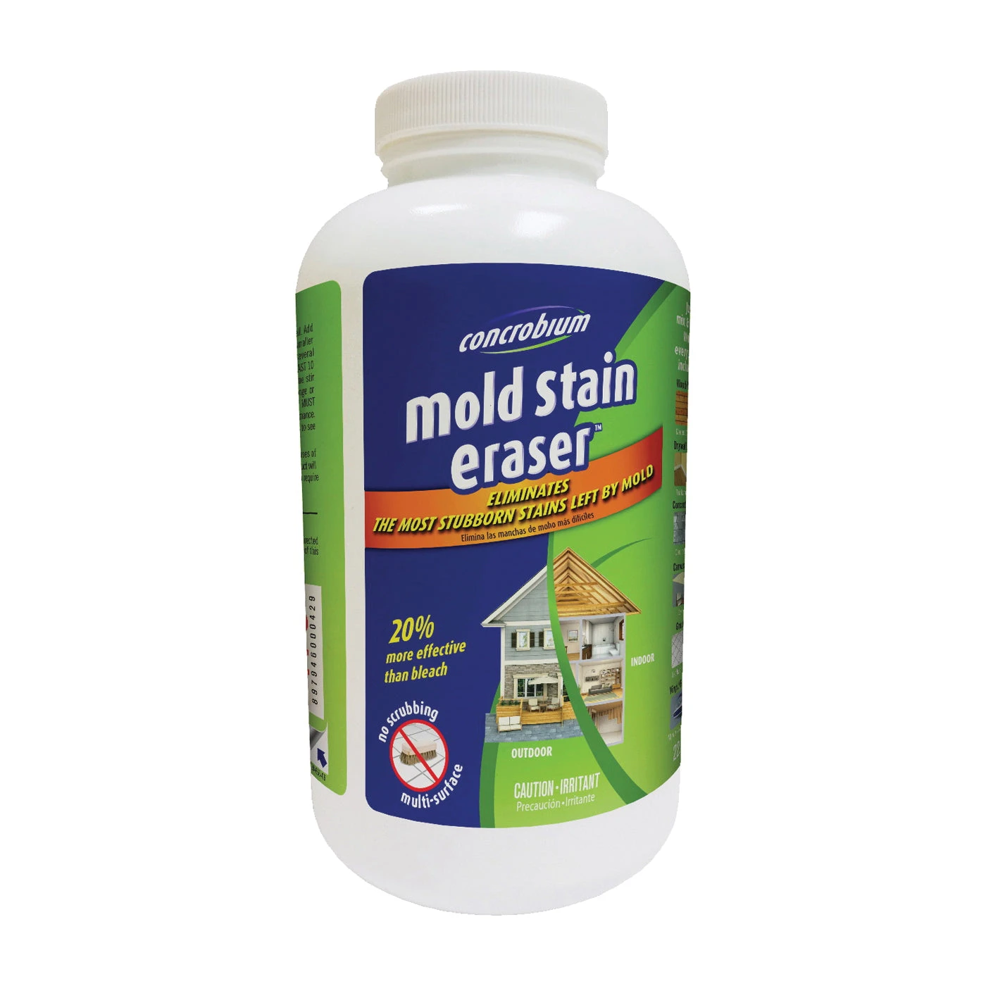Concrobium 029-665 Mold Stain Eraser, 22.9 Oz, Powder, Acetic Acid, White(Concrobium 029 665 Mold Stain Eraser 22 9 Oz Package Bottle Powder Acetic Acid White) 3 Concrobium 029-665 Mold Stain Eraser, 22.9 Oz, Powder, Acetic Acid, White(Concrobium 029 665 Mold Stain Eraser 22 9 Oz Package Bottle Powder Acetic Acid White)